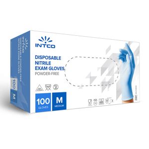 Intco Nitril Handschuhe Größe M (100 Stück)